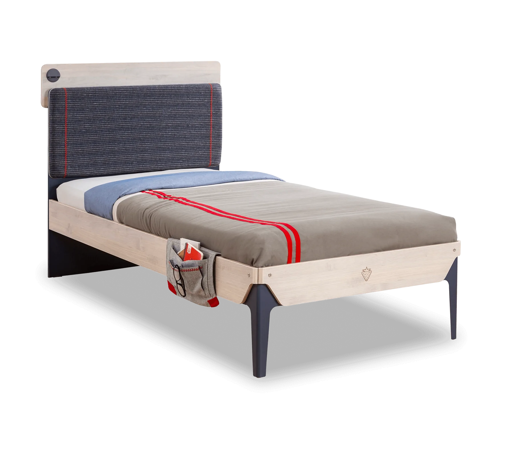  Cilek TRIO Line Bett mit USB-Anschluss (100x200 cm)