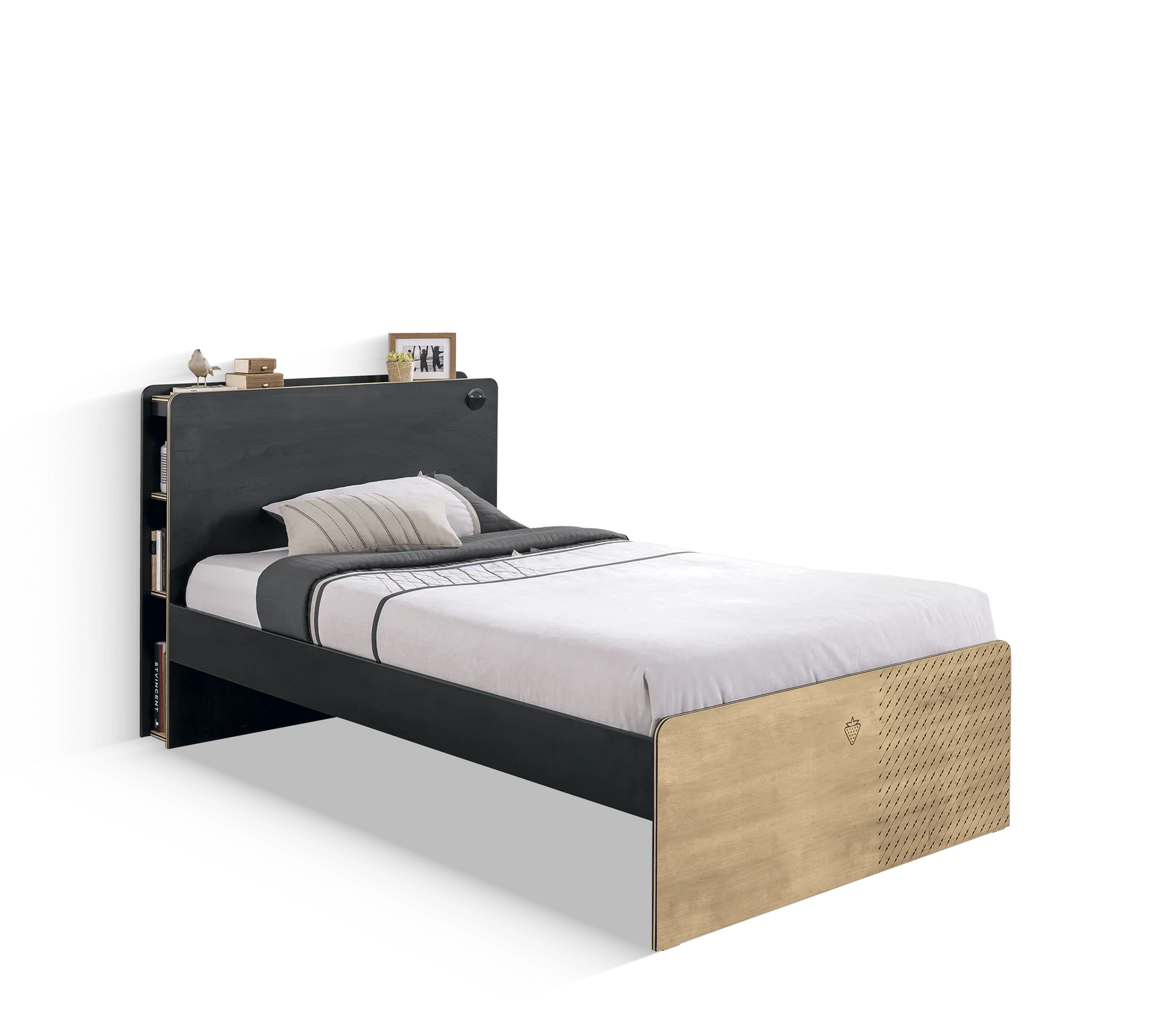 Cilek BLACK Bett, 120x200 cm