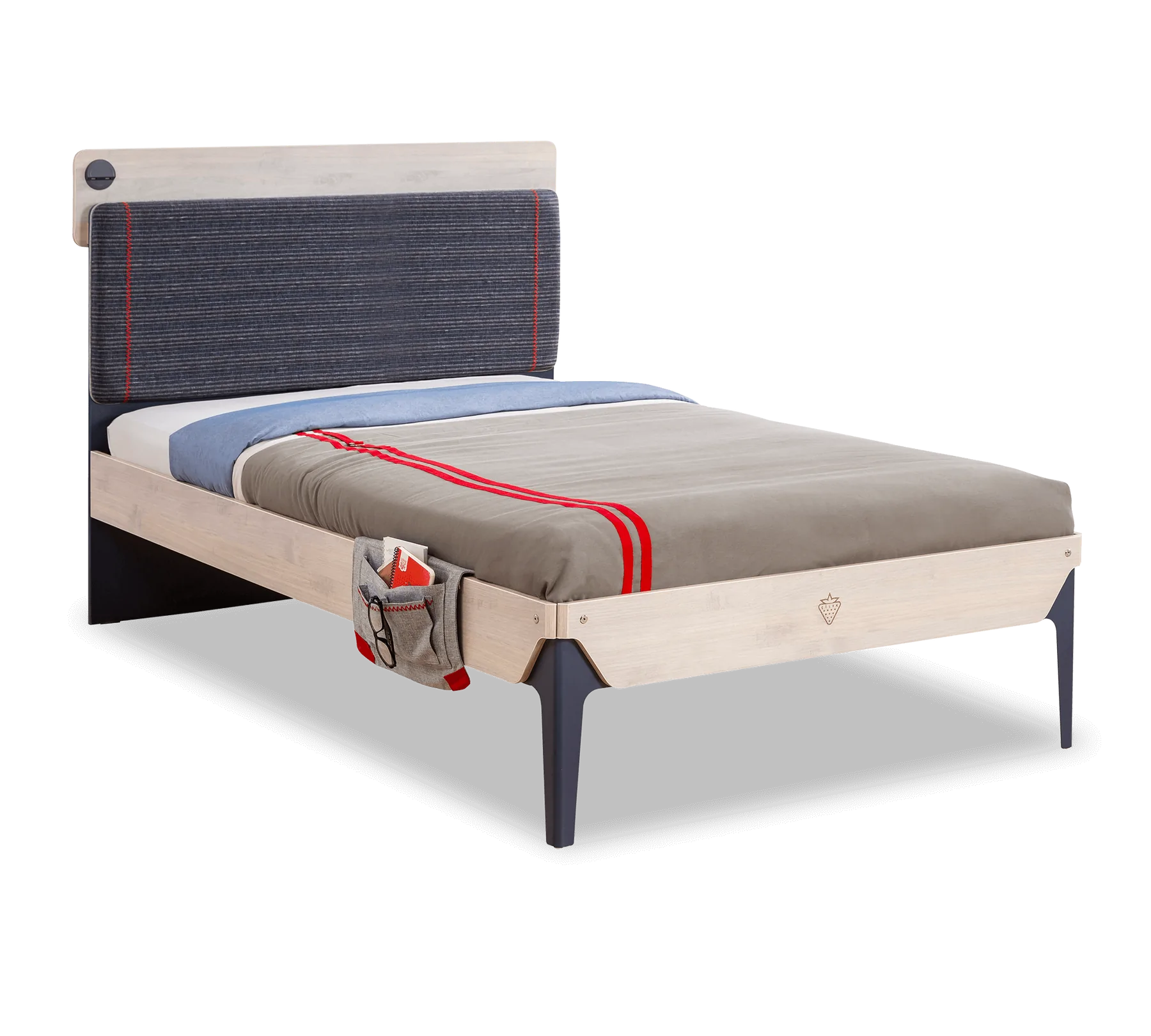  Cilek TRIO Line Bett mit USB-Anschluss (120x200 cm) 